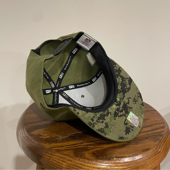 New Era Indianapolis Colts Salute to Service 9Fifty Hat “Green” - Picture 4 of 6